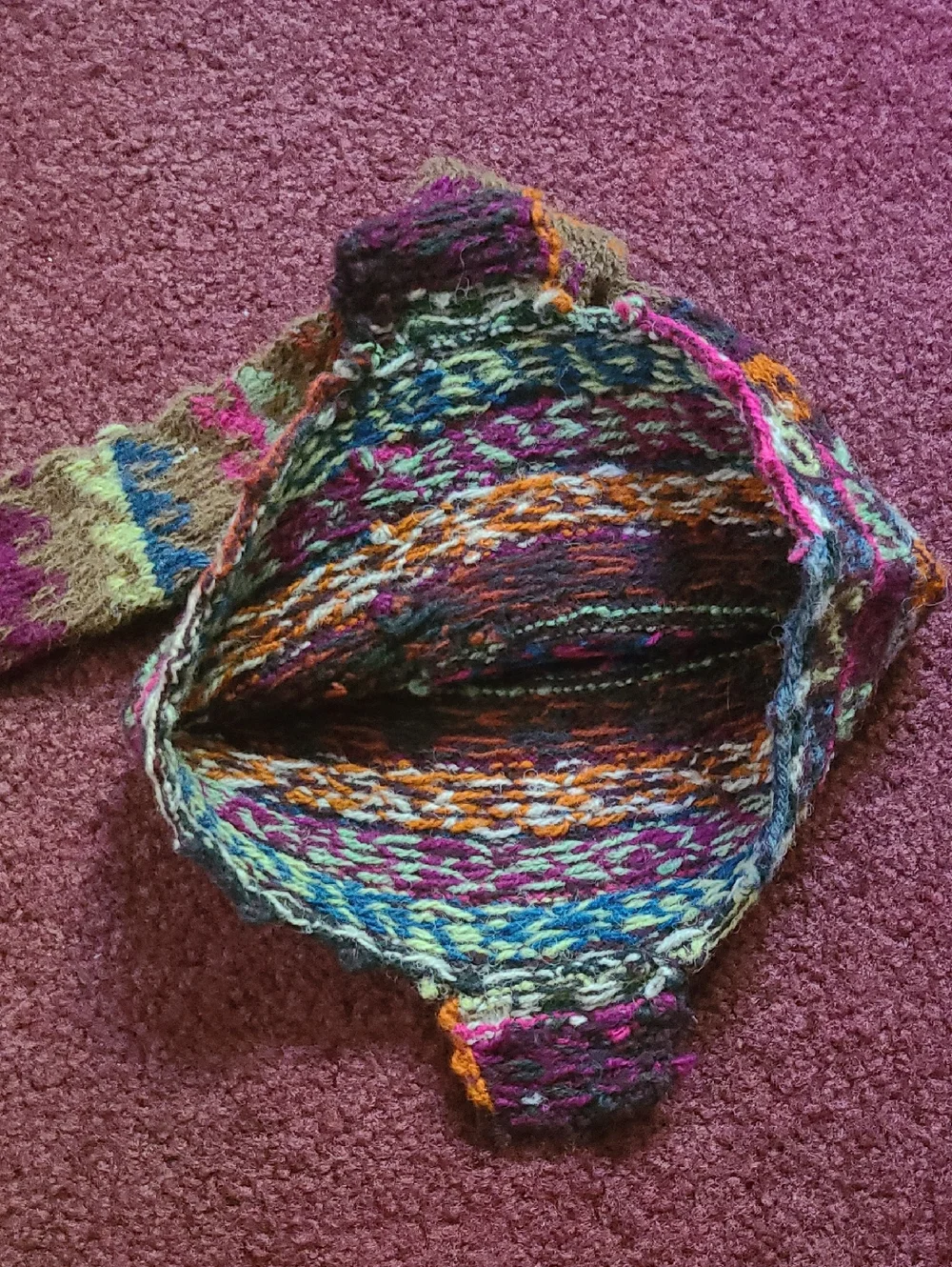Hand Knit Cap